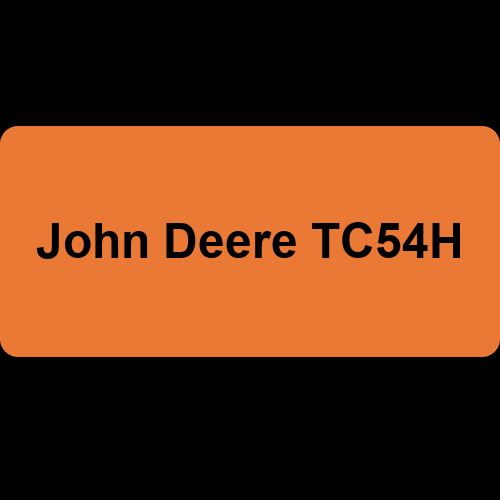 John Deere TC54H
